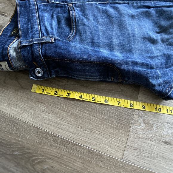 C.O.F. Studio Model M1 Jeans Men Sz 32x29 Blue Worn Wash Slim True - Picture 8 of 13